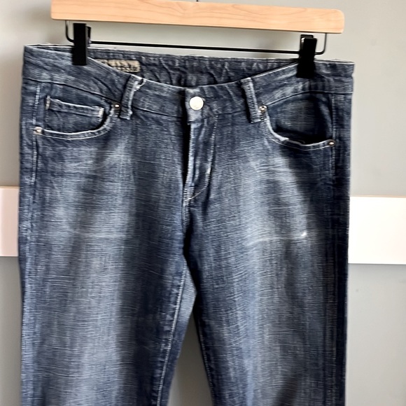 Citizens of Humanity distressed boot cut jeans. - Picture 2 of 5